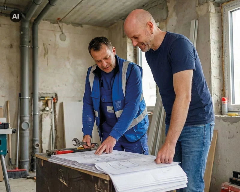 Bauplanung mit regionalen Handwerkern Bauplanung mit regionalen Handwerkern